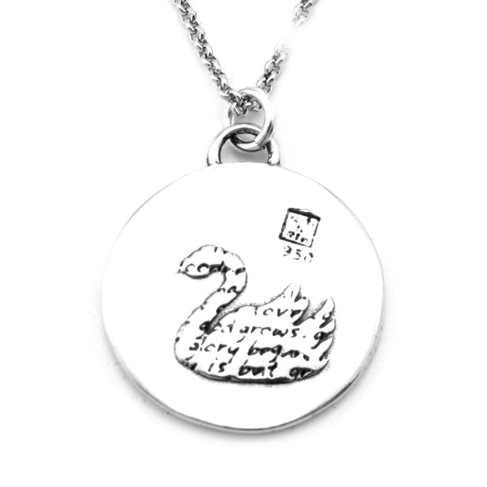 Swan Necklace (Grace)-D55 - Kevin N Anna