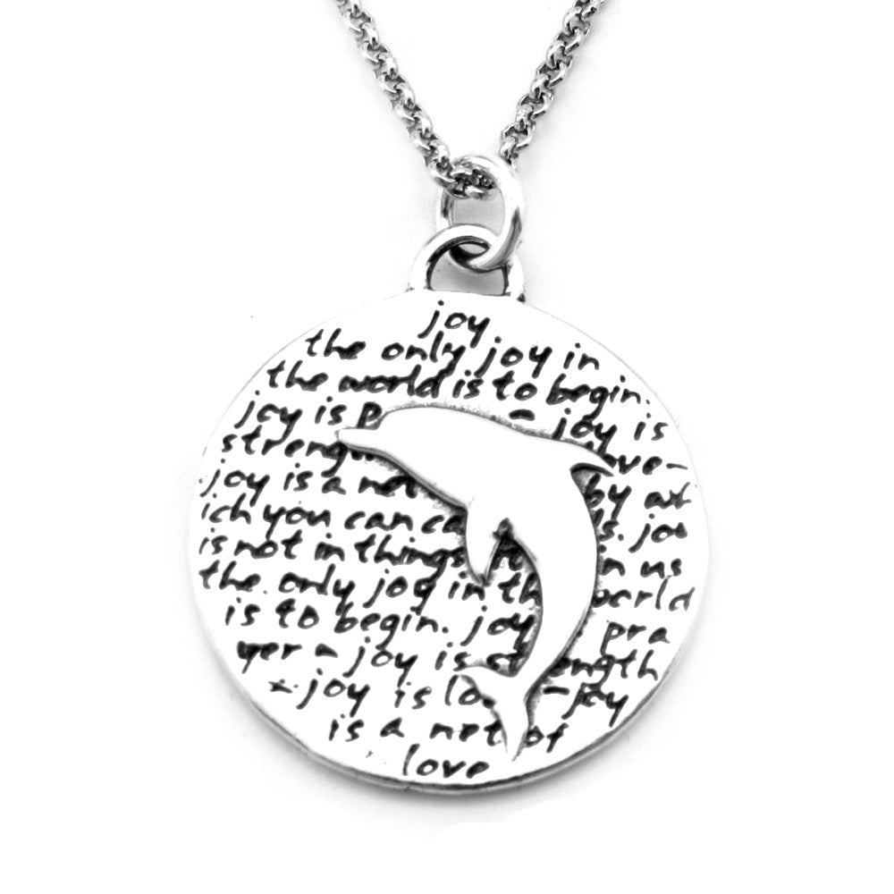 Dolphin Necklace (Joy)-D56
