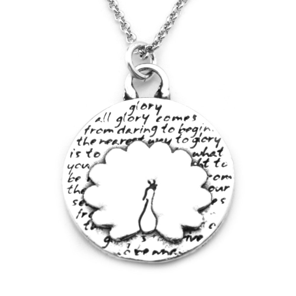 Peacock Necklace (Glory)-D62