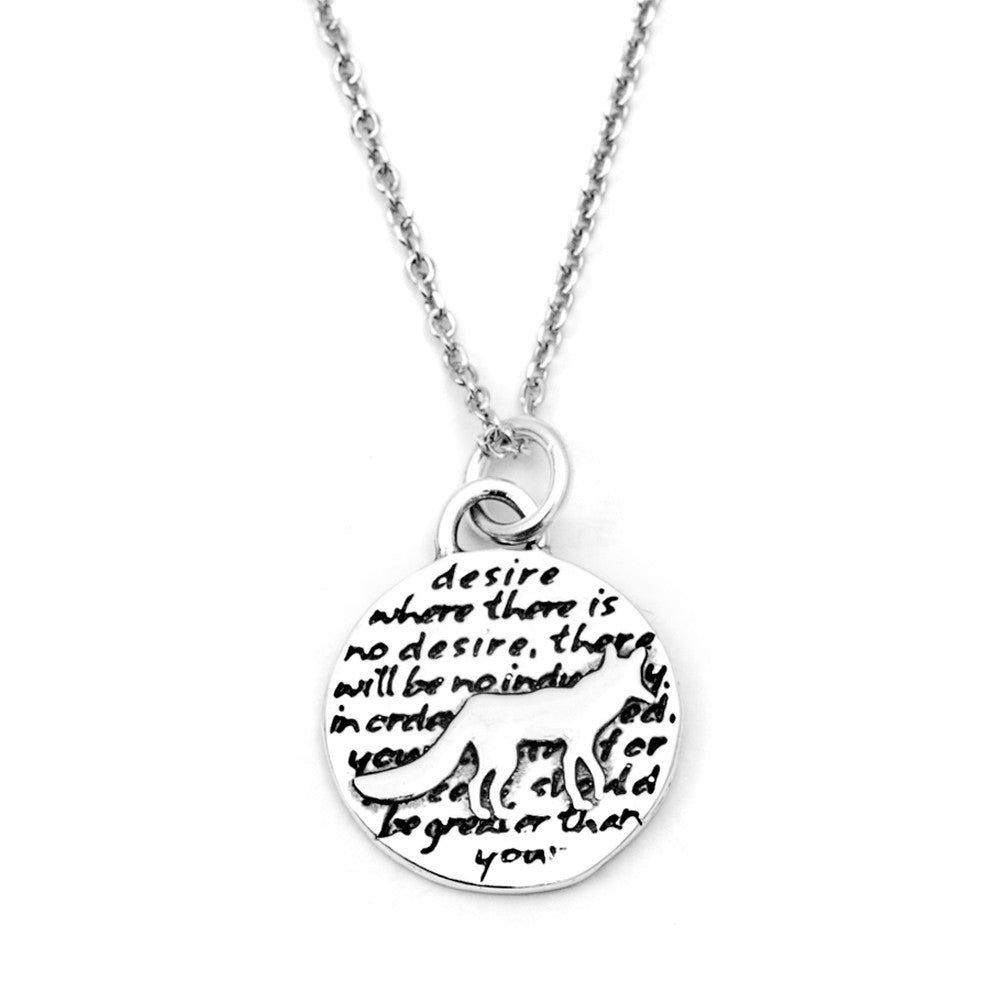 Fox Necklace (Desire)-D76SM