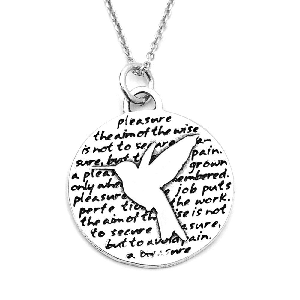 Hummingbird Necklace (Pleasure)-D81