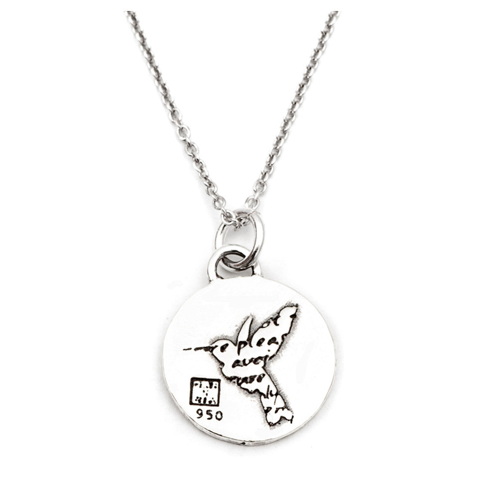 Hummingbird Necklace (Pleasure)-D81SM - Kevin N Anna