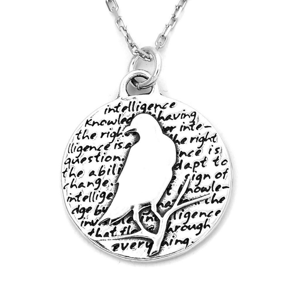 Raven Necklace (Intelligence)-D96