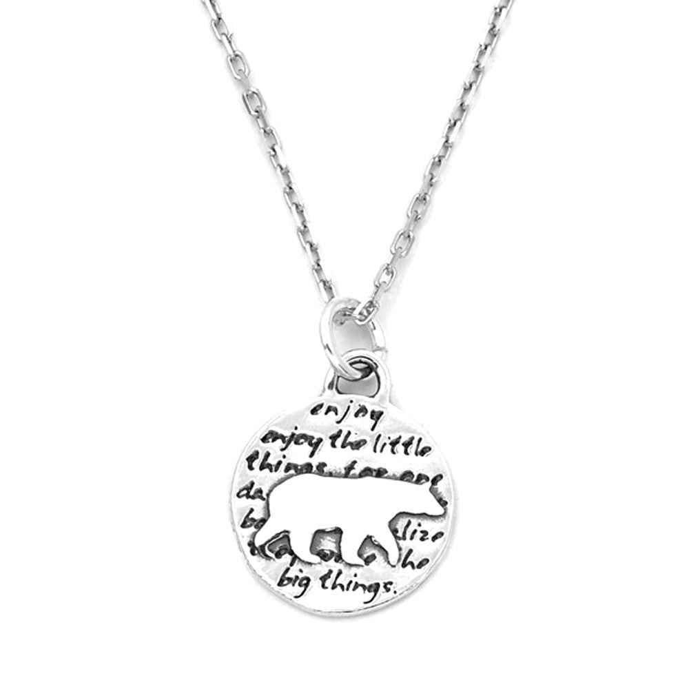 Bear Necklace (Enjoy)-D97SM
