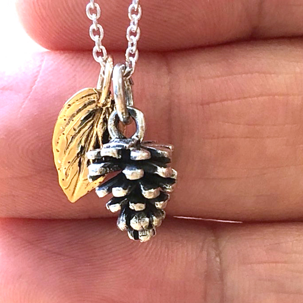 Pinecone Necklace-893392