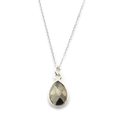 Clear Quartz Necklace-15076