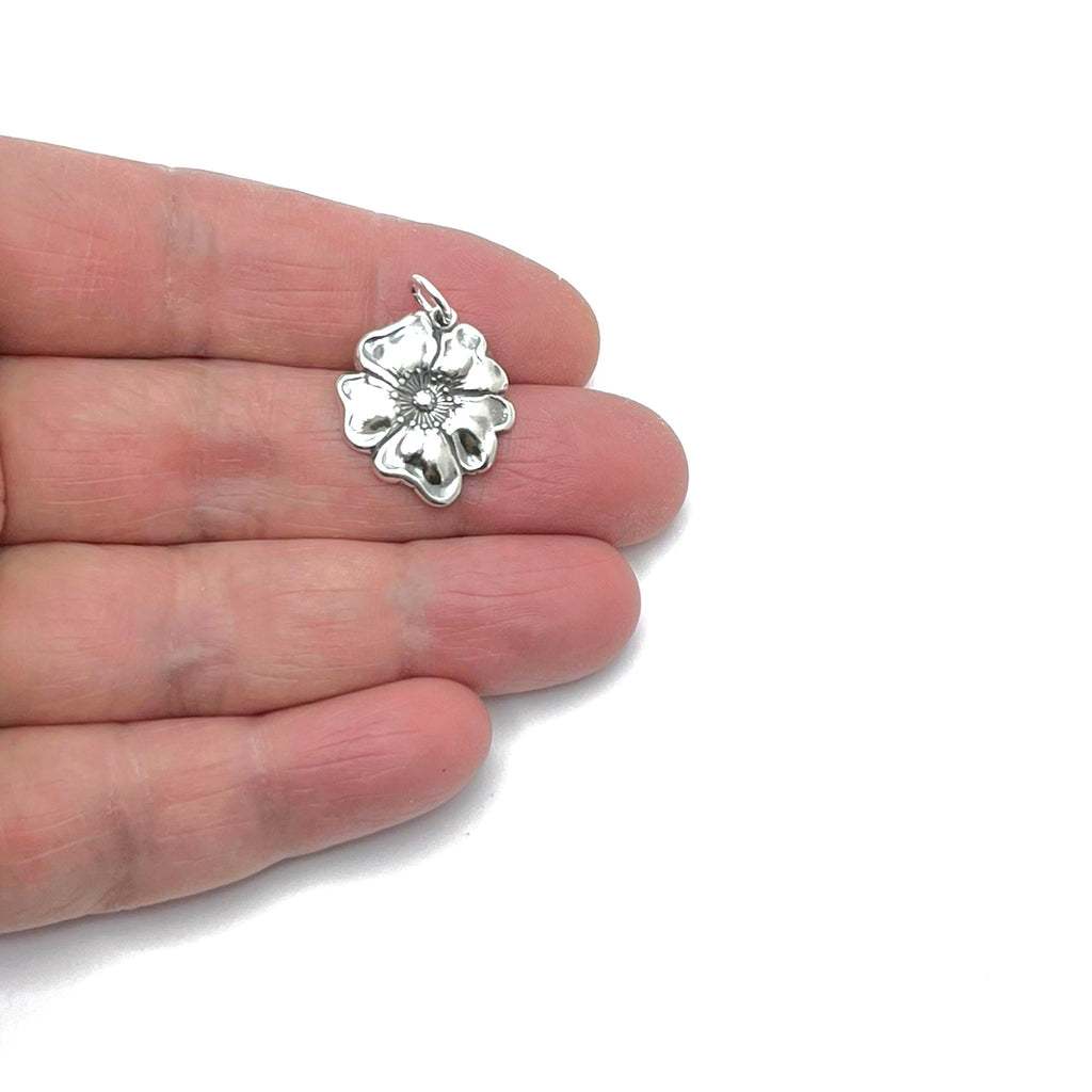 Poppy Flower CHARM-0156