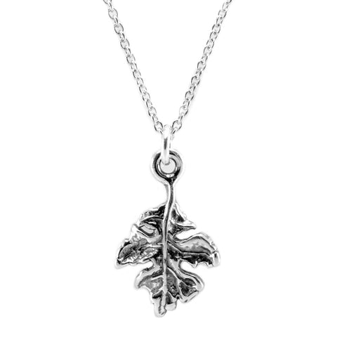 Oak leaf necklace-Large-73614