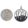 Birch Tree Forest Pendant-4239