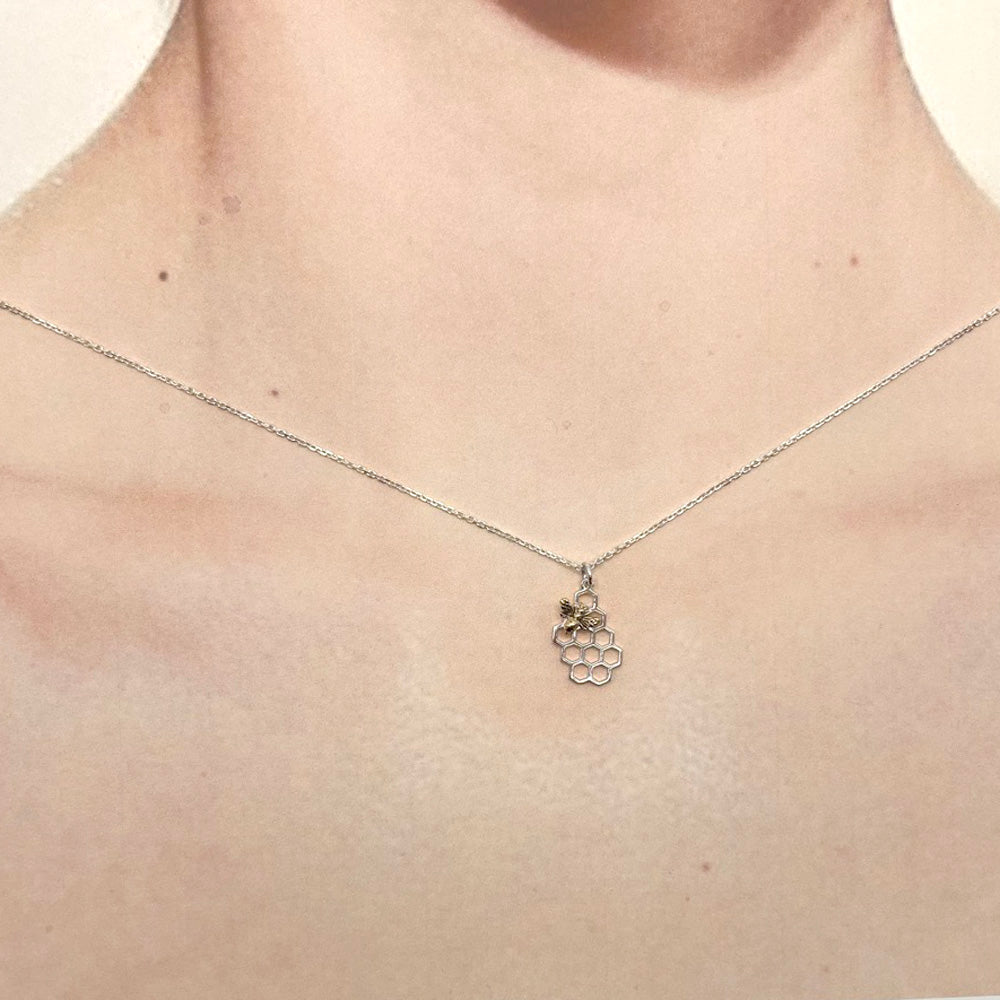 Honeycomb Necklace-6012
