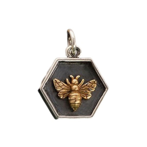 Luna moth charm-6385