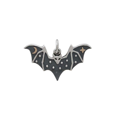 Mountain Charm w/ Moon Phase Cutouts-4085