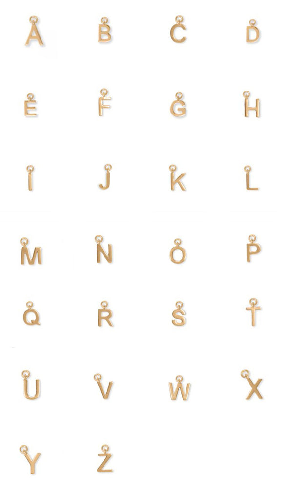 14 Karat Gold Vermeil Charm
