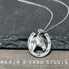 Horseshoe Necklace-#3440N