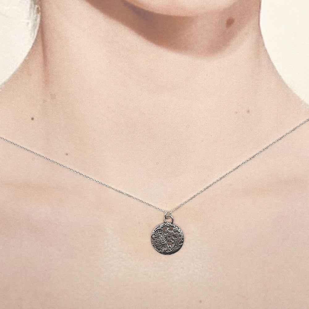 Full Moon Necklace-C101