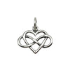 Infinity Heart Charm-C11P