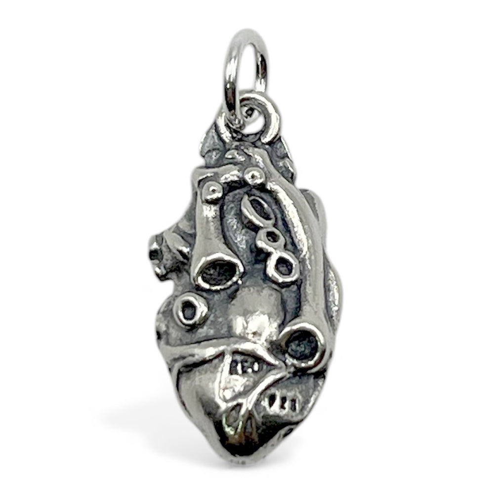 Heart Charm (3D Anatomical)-C42P
