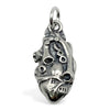 Heart Charm (3D Anatomical)-C42