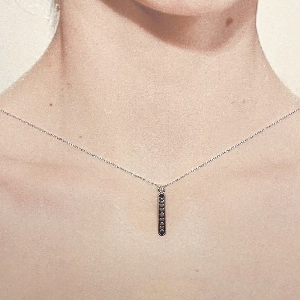 Moon Phase Necklace-C51