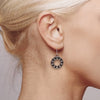 Moon Phase Earrings-C57E