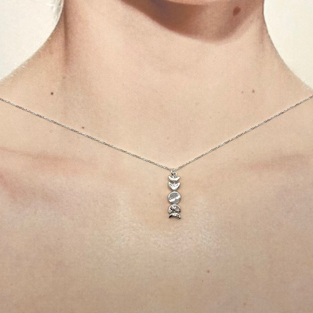 Moon Phase Necklace-C71