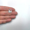 Tree and Mountain Charm-Small-H55