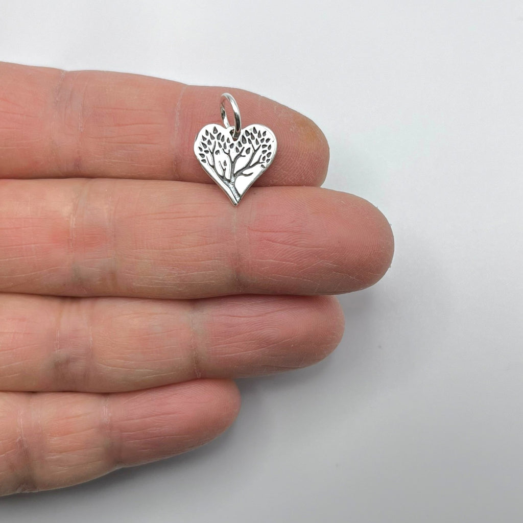 Tree Heart Charm-C135