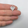 Tree Heart Charm-C135