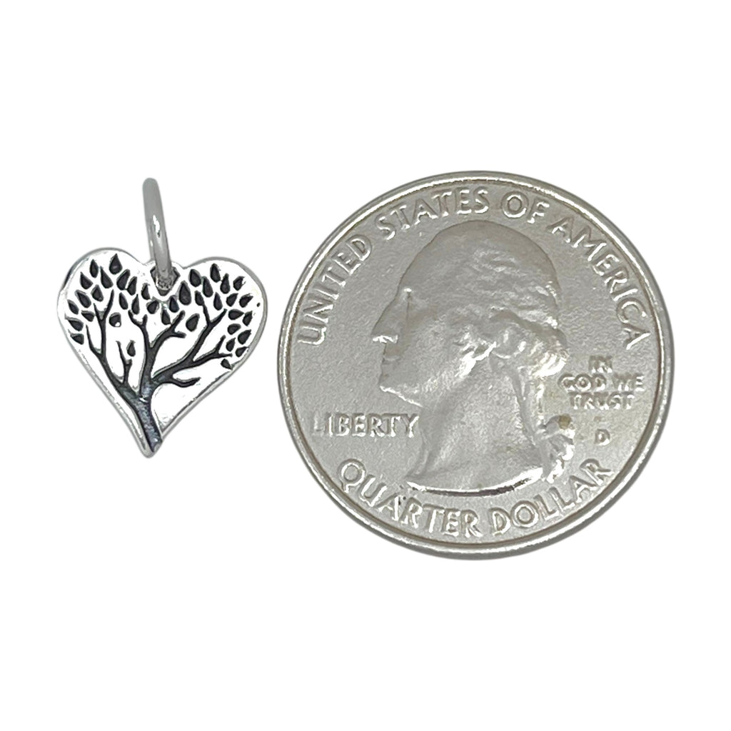 Tree Heart Charm-C135