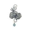 Dragonfly Leaf Charm-B10S