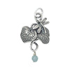 Dragonfly Leaf Charm-B10S