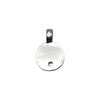Hammered Round Disc Charm-V04