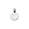 Hammered Round Disc Charm-V04