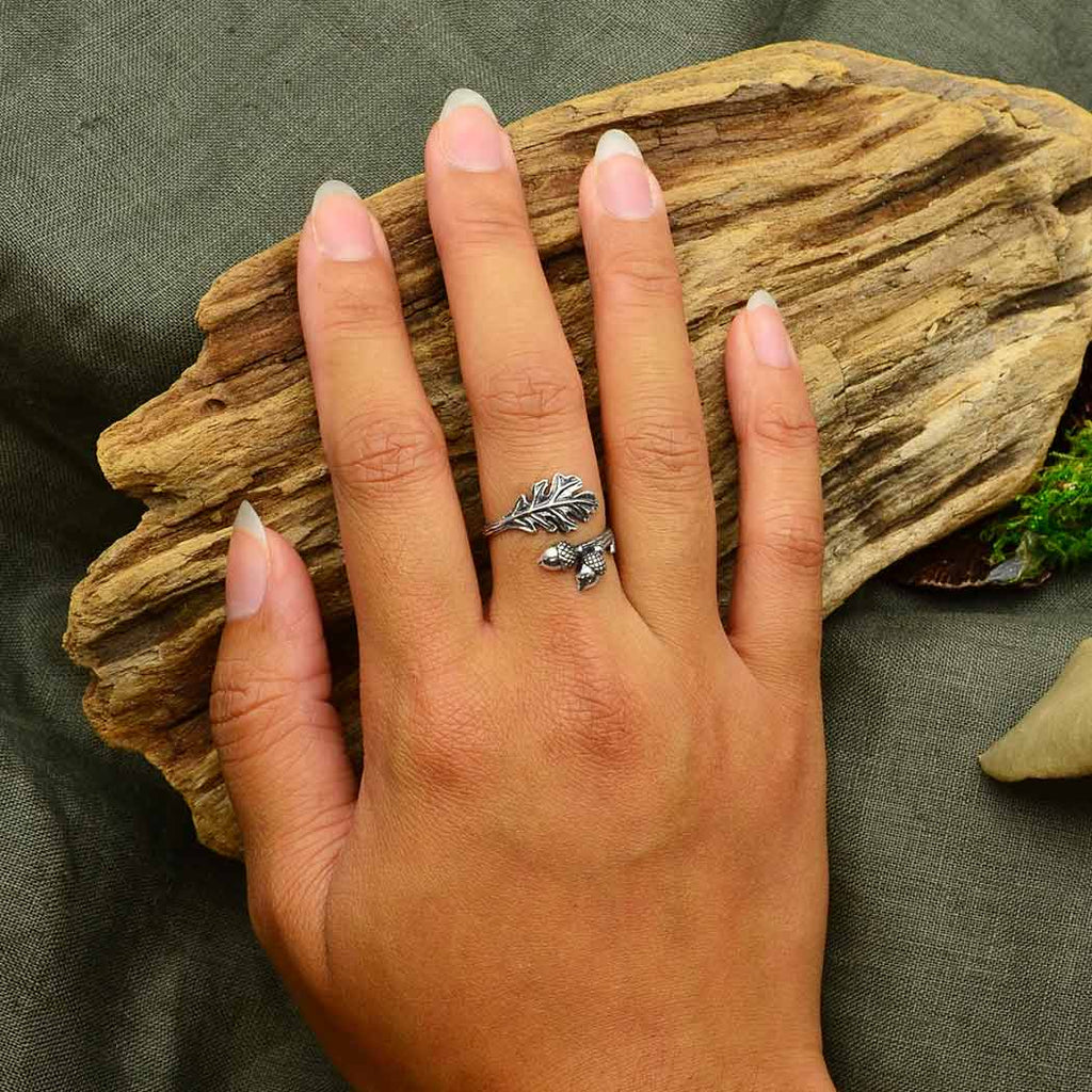 Oak and acorn Ring-R231