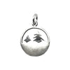 Tree and Mountain Charm-Small-C56