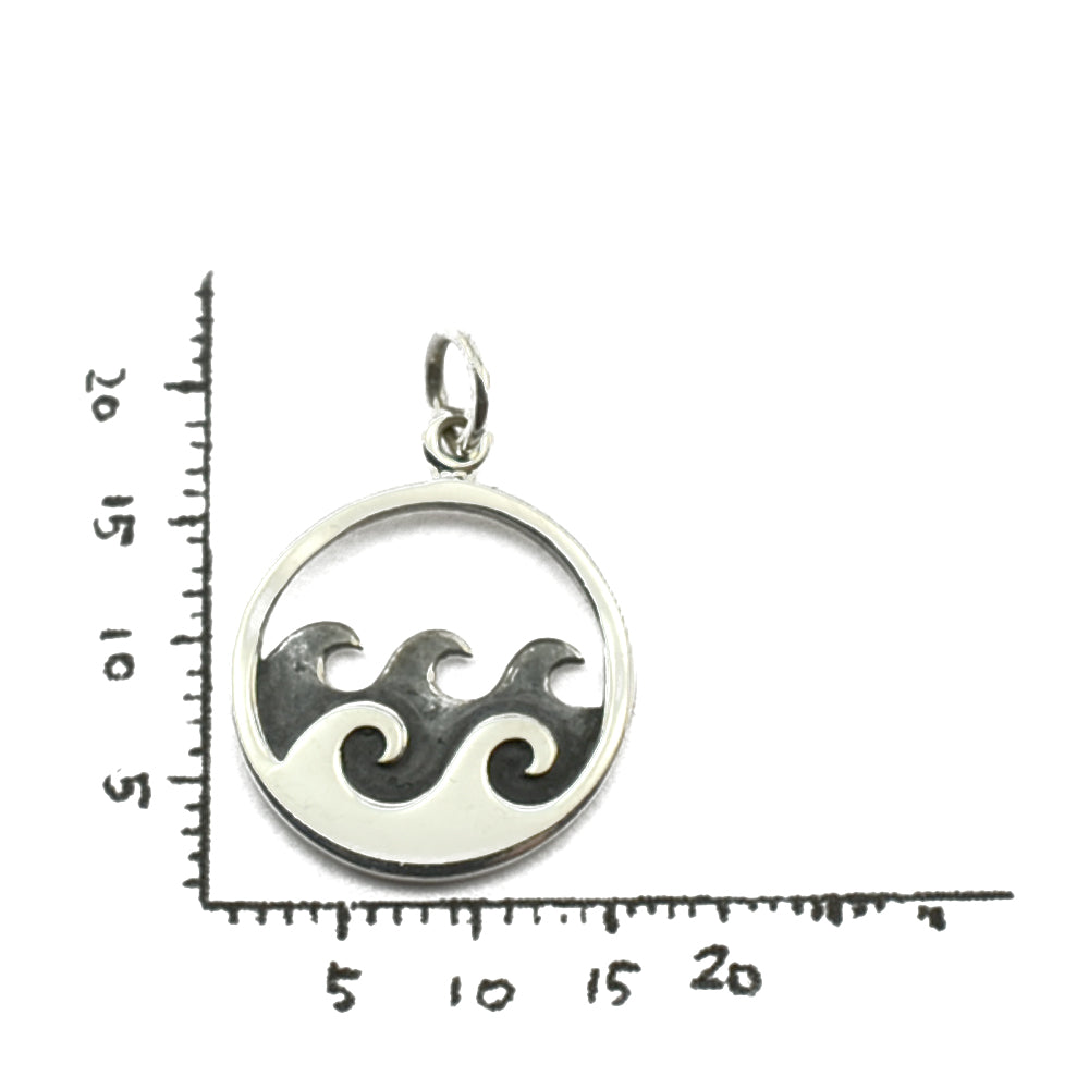 Ocean Waves Necklace-1640 - Kevin N Anna