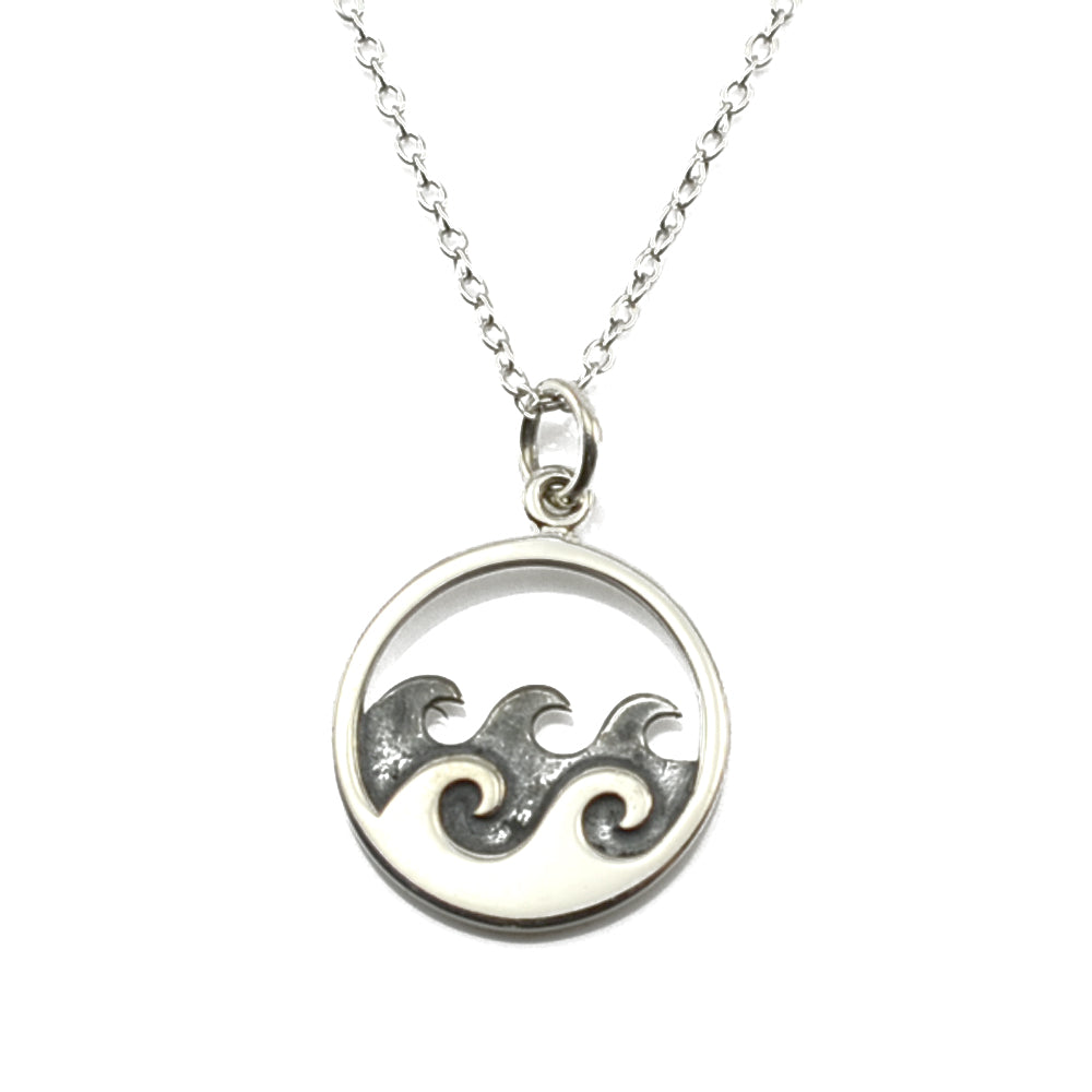 Ocean Waves Necklace-1640 - Kevin N Anna