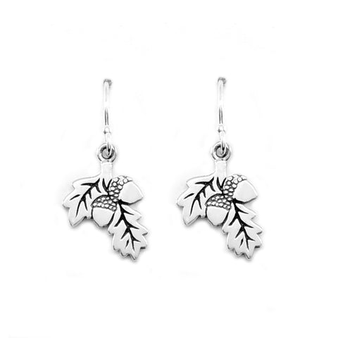 Acorn and Branch Large Earrings-1784E