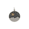 Mountain Pendant with Bronze Star-3157 - Kevin N Anna