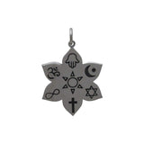 Spiritual Lotus Pendant - Religious Pendant-4063 - Kevin N Anna