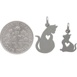 Mommy and Baby Cat Charm Set-4068