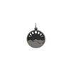 Mountain Charm w/ Moon Phase Cutouts-4085