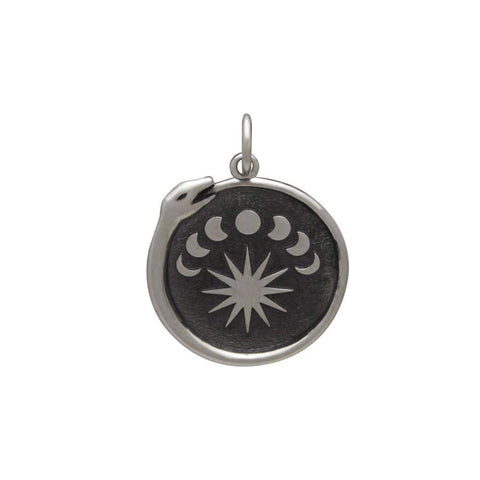 Moon Phase Necklace-SMALL-C71S