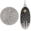 Pine Tree Charm with Bronze Star-4159