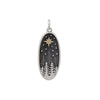 Pine Tree Charm with Bronze Star-4159