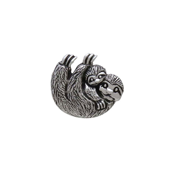 Mama and Baby Sloth Pendant-4174