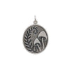Fern and Mushroom Charm-C124