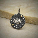 cosmic eye pendant-6455