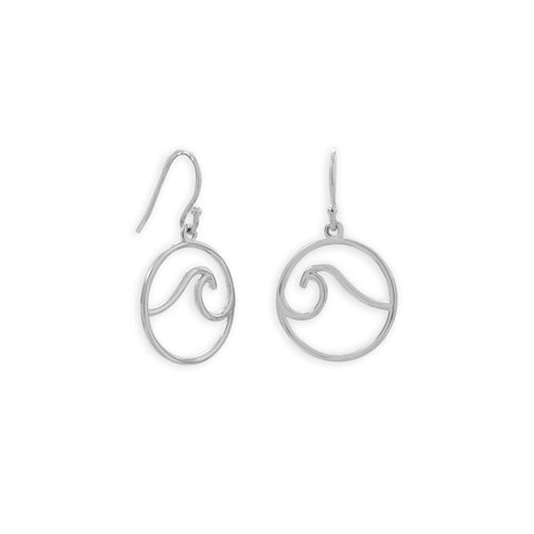 Full Moon Charm Earrings-C101E