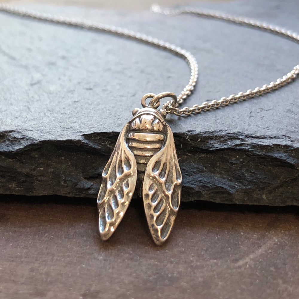 Cicada Necklace-C105